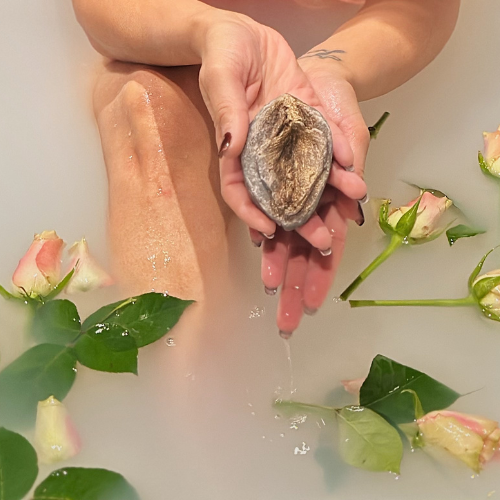 Ontdek Vulvalicious Soap, handgemaakt met liefde, kokosolie en sheaboter. Meer dan een zeep – een ode aan je vrouwelijke energie. Perfect voor huid, haar of als kunstobject.