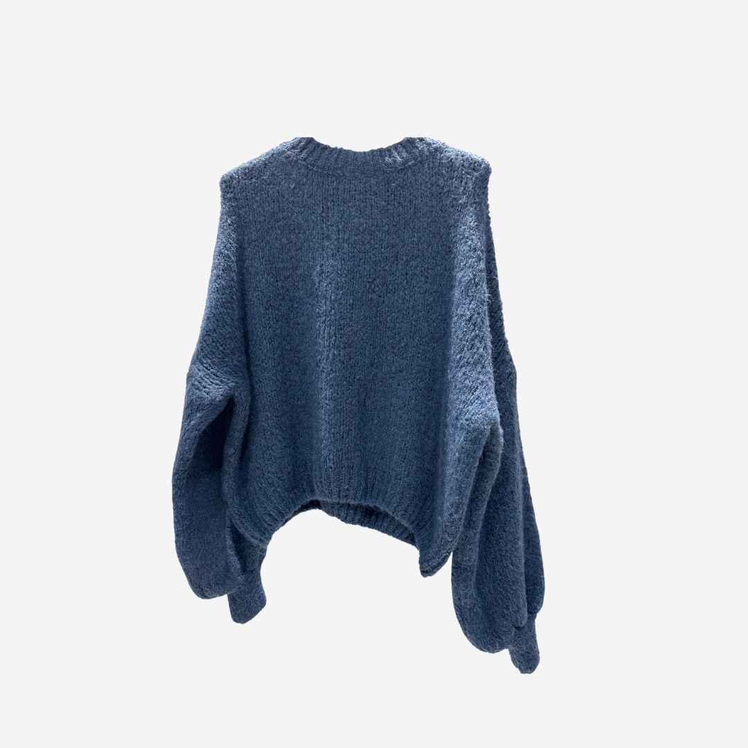 Cozy Goddess Knit Denimblue