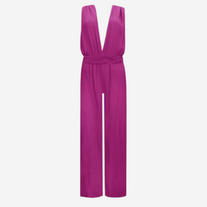Multiway jumpsuit V-neck styling Tesoros de Mujer