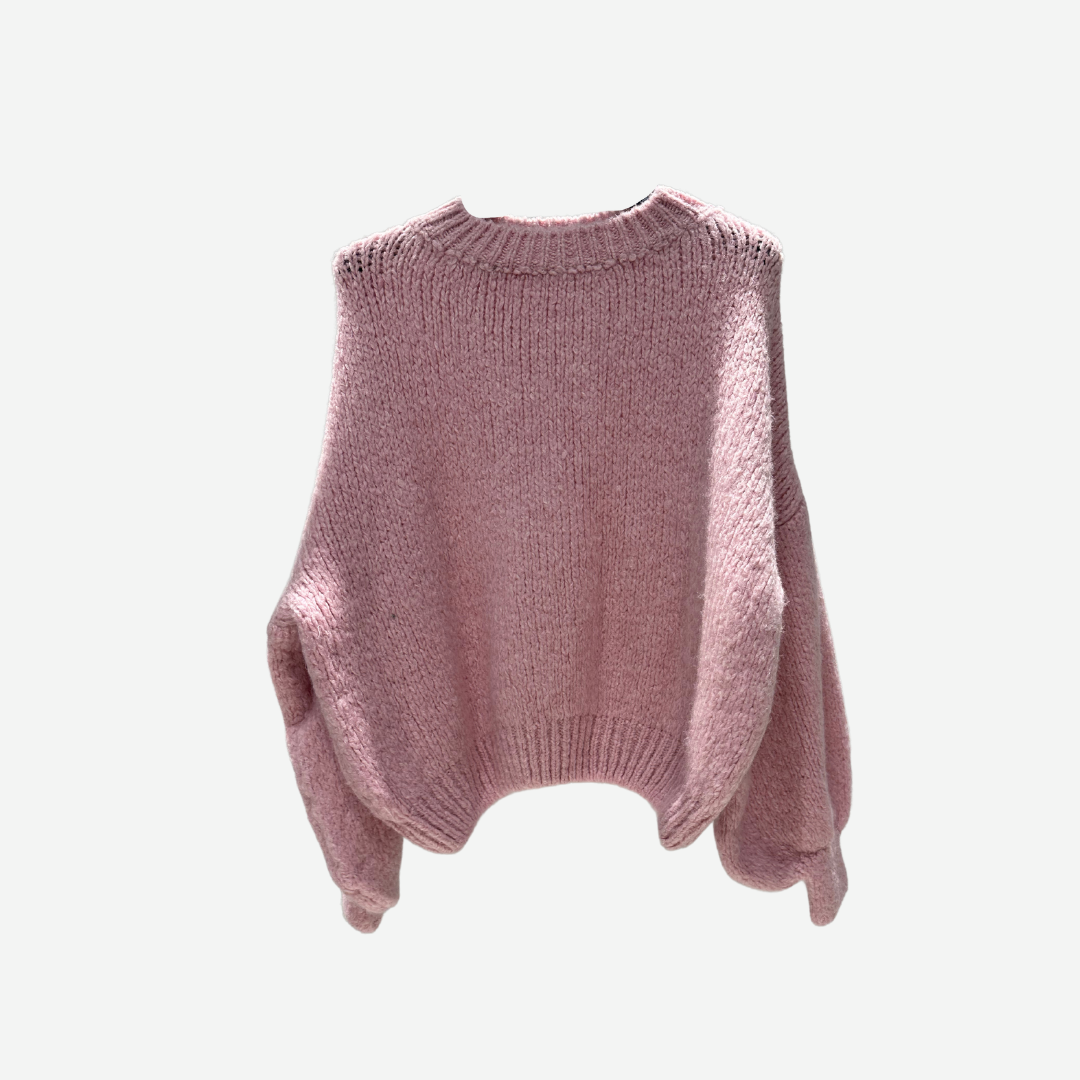 Cozy Goddess Knit Baby Pink