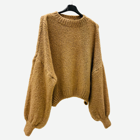 Cosy Goddess Kiki Knit Camel