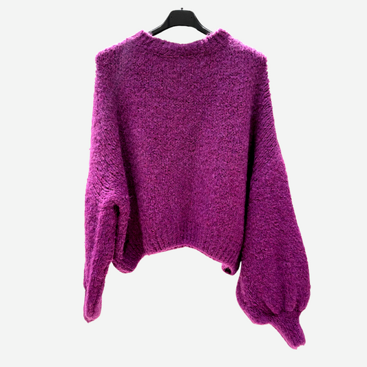 Cosy Goddess Knit Paars